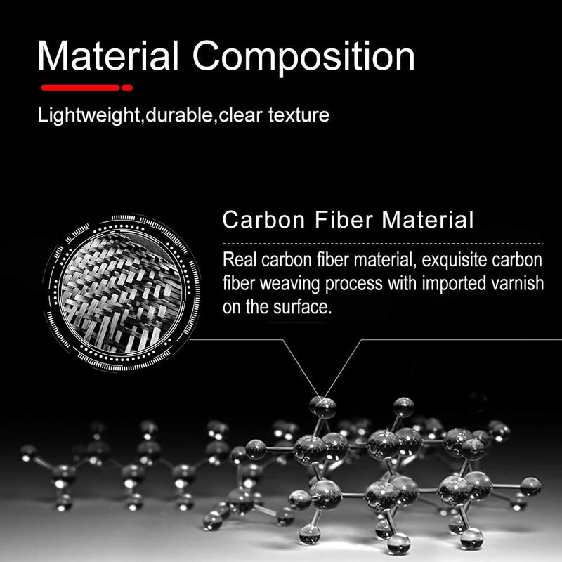 AIRSPEED Carbon Fiber Car Handbrake Cover Grip Handle Lever for BMW 1 2 3 4 Series F30 F10 F20 F21 F34 GT F32 F33 M3 M4 F80 F82 Accessories, Not for E Series - Image 4